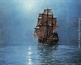 Crescent Moon by Montague Dawson